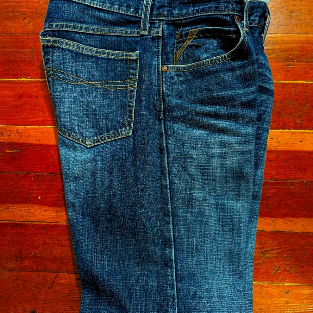 Ariat M4s Boot Cut 32x36. Starched